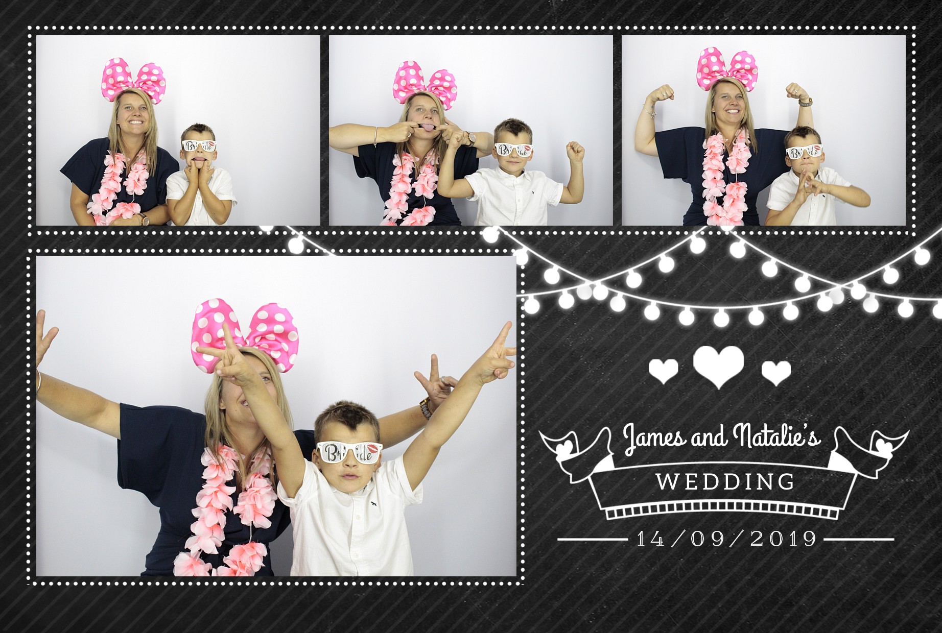 James and Natalie’s Wedding | View more photos from the event at gallery.myphotoboothexperience.co.uk/u/MyPhotoBoothExperienceLtd/James-and-Natalie’s-Wedding